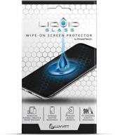 advanced nano protection liquid glass screen protector - wipe on scratch and shatter resistant for all phones, tablets, and smart watches (universal) - enhanced seo logo