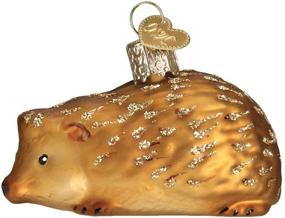 img 2 attached to 🎄 Mini Woodland Animal Set - Old World Christmas Glass Blown Ornaments for Christmas Tree (6 Count)