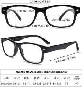 img 3 attached to Reading Blocking Computer Eyeglasses Eyestrain