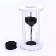 florawang white wooden sandglass hourglass decoration - wedding ceremony sand inclusion logo