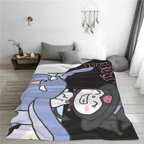 img 3 attached to Cartoon Flannel Lightweight Blankets 40X50Inch