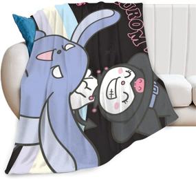 img 4 attached to Cartoon Flannel Lightweight Blankets 40X50Inch