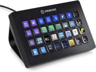 💻 улучшенный контроль потока с 32 настраиваемыми жк-клавишами: elgato stream deck xl для windows 10 и macos 10.13 или более поздних версий (10gat9901) логотип