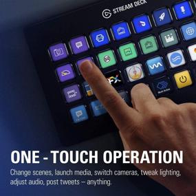 img 1 attached to 💻 Улучшенный контроль потока с 32 настраиваемыми ЖК-клавишами: Elgato Stream Deck XL для Windows 10 и macOS 10.13 или более поздних версий (10GAT9901)