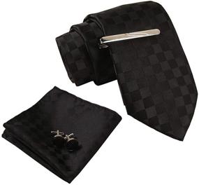 img 4 attached to Espiaye Apparel Luxury Italian Necktie Men's Accessories and Ties, Cummerbunds & Pocket Squares