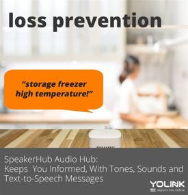 img 2 attached to 🌡️ YoLink Smart Wireless Temperature & Humidity Sensor - Ideal for Freezers, Fridges, Greenhouses, Pet Cages - Wide Temp Range (-22 to 158 Degree) - Smartphone Alerts, Alexa & IFTTT Compatible - Hub Required