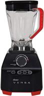 🥤 oster versa blender - 1400w powerful motor, stainless steel blade, low profile jar - ideal for smoothies, soups, black логотип