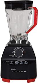 img 4 attached to 🥤 Oster Versa Blender - 1400W Powerful Motor, Stainless Steel Blade, Low Profile Jar - Ideal for Smoothies, Soups, Black