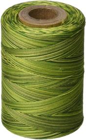img 1 attached to Star Thread V38-855 Spring Green 3-Ply 30wt T-35 Cotton Quilting & Craft Variegated Thread, 1200 yd