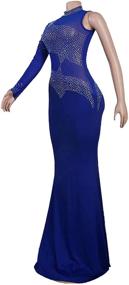 img 1 attached to Aro Lora Glitter Rhinestones Evening Women's Clothing and Dresses