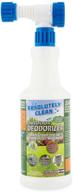 🌿 powerful outdoor deodorizer - advanced natural enzyme formula - easy spray & walk away - effective for grass, astroturf, dog runs, patios, decks, fences & more - stops lawn yellowing - made in usa - vet approved - 32oz logo