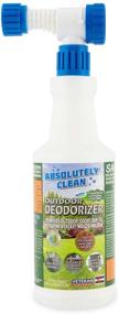 img 4 attached to 🌿 Powerful Outdoor Deodorizer - Advanced Natural Enzyme Formula - Easy Spray & Walk Away - Effective for Grass, AstroTurf, Dog Runs, Patios, Decks, Fences & More - Stops Lawn Yellowing - Made in USA - Vet Approved - 32oz