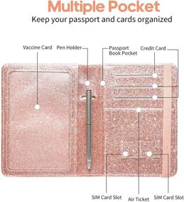 img 3 attached to MCmolis Обложка для паспорта Vaccine Card