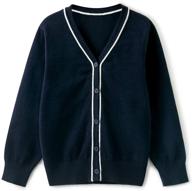 👕 boys' clothing - curipeer v neck cardigan sweater uniform logo