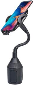 img 4 attached to 📱 Versatile Galaxy Wireless Cup Holder Phone Mount: Adjustable Gooseneck Cradle for iPhone 11 Pro Max/11 Pro/11/Xs/XS Max/X/8/7 Plus/Note 10+/S10+