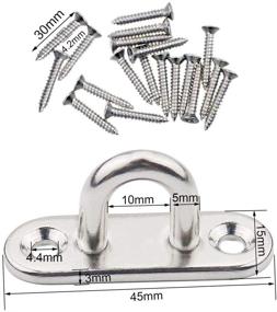 img 3 attached to Abimars Stainless Oblong Staple Hardware