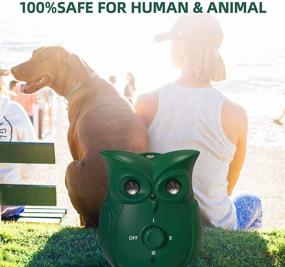 img 1 attached to 🐶 Yeuk K16: Upgraded Mini Outdoor Bark Control Device with 3 Frequency Levels - Effective Ultrasonic Dog Bark Deterrents