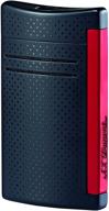 maxijet matte black red lighter by st dupont logo