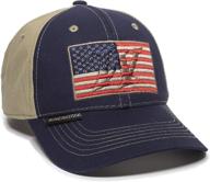 outdoor cap unisex adult american khaki logo