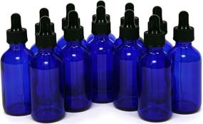img 4 attached to 🔵 Cobalt Blue Glass Bottles Droppers for Lab & Scientific Use: Quality and Durability Guaranteed