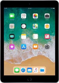 img 1 attached to Renewed Apple iPad 6th Generation Wi-Fi 128GB Space Gray - Early 2018