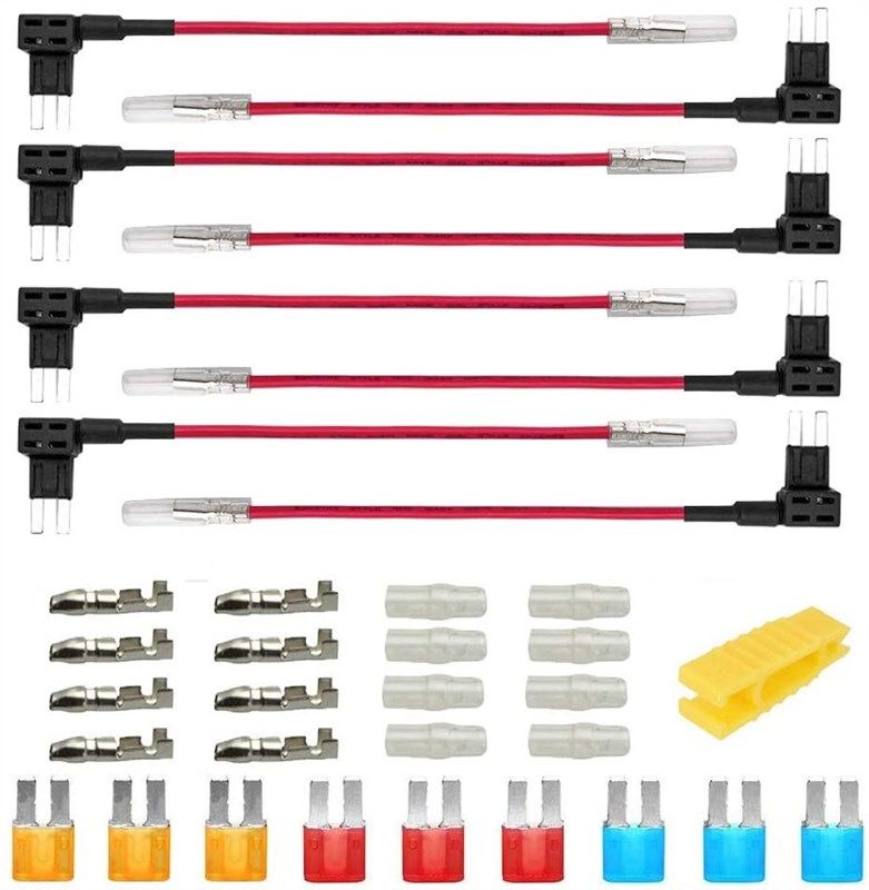 gebildet 8pcs 12v-24v add-a-circuit micro 2 fuse tap 로고