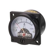 📊 uxcell class 2.5 accuracy ac 0-10a round analog panel meter ammeter - black logo