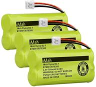 🔋 imah bt800 bt8300 2.4v 750mah cordless phone batteries - at&amp;t, vtech, motorola compatible (3-pack) logo