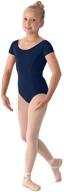 bloch mirella lilac sleeve leotard - size 14 girls' flats shoes logo