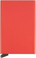🔴 stylish and secure: secrid cardprotector in striking red logo