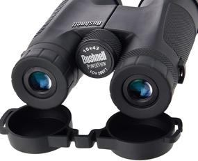 img 1 attached to 🔍 Bushnell PowerView Roof Prism Binoculars - 10x42 Magnification for Enhanced Visibility