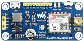 img 2 attached to ✉️ Waveshare GSM/GPRS/Bluetooth 3.0 HAT для Raspberry Pi: на основе SIM800C, поддерживает SMS, передачу данных и многое другое