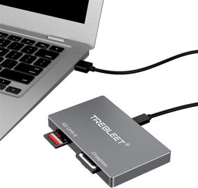 img 3 attached to 💻 Двухслотовое устройство чтения карт памяти CFexpress тип B и SD 4.0 UHS-II - USB 3.2 Gen 2 10Gbps | Совместимо с Thunderbolt 3 и USB 3.1