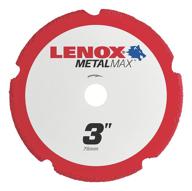 🔪 lenox tools 3-inch diamond edge cutting wheel (1972918) - enhanced seo logo