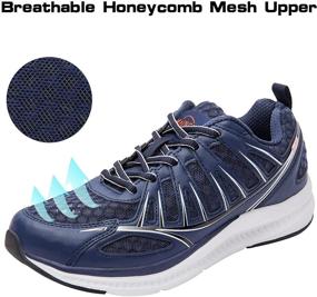 img 3 attached to MAINCH Men's Walking Breathable Fashion Sneakers: Unbeatable Comfort and Style