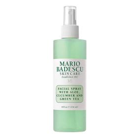 img 2 attached to 🌸 Mario Badescu Spritz Mist and Glow Facial Spray Collection Trio: Lavender, Cucumber, Rose – Freshen, Hydrate, and Illuminate Your Skin!