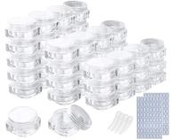 💎 duofire clear square cosmetic containers - optimal seo-oriented packaging solution logo