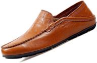 lapens genuine lpmlfs1587 bl40 premium men's driving shoes logo