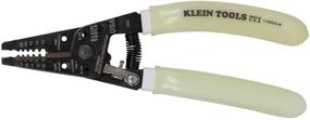 img 4 attached to 🔌 Klein Tools 11055GLW Wire Stripper / Cutter: Klein-Kurve Stripper 10-18 AWG Solid, 12-20 AWG Stranded Wire with Glow in the Dark Grips