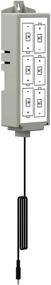 img 1 attached to 🚿 Moen 179573 Smart Digital Shower Backup Kit: Reliable Gray Model with 6 D Batteries