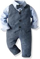 toddler formal classic dresswear outfit boys' clothing logo