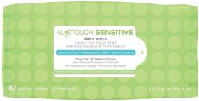 img 1 attached to 🧴 Review: MEDLINE MSC263153H Aloetouch Sensitive Baby Wipes - (80 Pack)