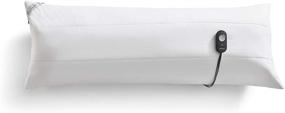 img 4 attached to 🌡️ Stay Cozy and Relieve Aches with the Sunbeam PSN1PBP-Z800-41I00 Heated Body Pillow - 1000 Grams, White