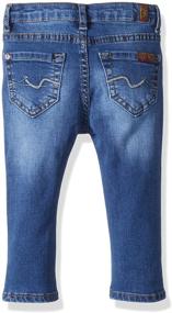 img 1 attached to 👖 Ultimate Comfort and Style: All Mankind Little Stretch Brushed Boys' Jeans Collection