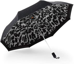 img 4 attached to Foldable Kobold Leopard Parasol Umbrella