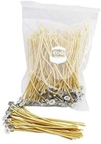 img 2 attached to 🕯️ DGQ 100% Organic Hemp Wick 6 Inch with Natural Beeswax Coating - 100-Piece Candle Wicks: Ideal Candle Making Supplies for DIY Projects