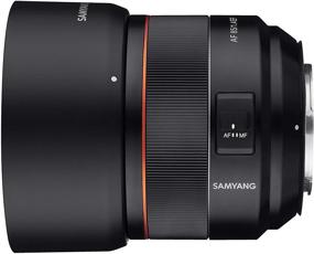 img 3 attached to Black Samyang SYIO85AF-C 85mm F1.4 High 📷 Speed Auto Focus Lens for Canon EF Mount