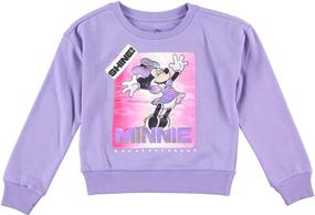 img 4 attached to Minnie Mouse Satin Patch Sweatshirt