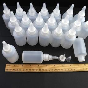 img 3 attached to 🎨 Heatoe 20 Pack 2oz Squeeze Bottles - A Versatile Set for Crafts, Art, Glue, and More!