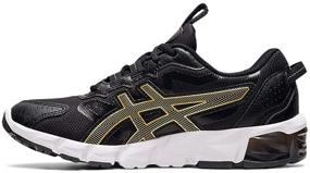 img 1 attached to ASICS Kids Gel Quantum Black Girls' Shoes: Comfortable and Stylish Footwear for Active Youngsters